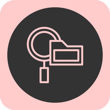 tarayıcı simgesi, vektör illüstrasyonu