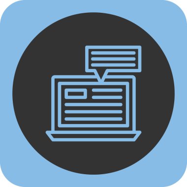 belge simgesi, vektör, illüstrasyon tasarımı