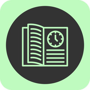 para vektörü simgesi gösterimi