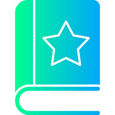 kitap modern vektör simgesi