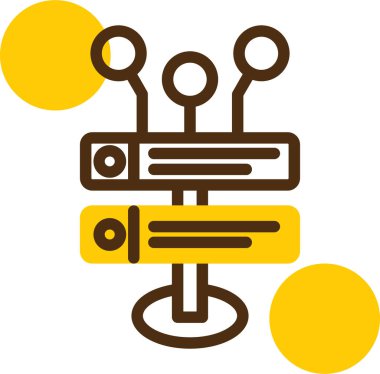 İş dünyasındaki veri analiz veri simgesi - yönetim kategorisi