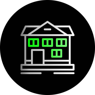 ev simgesi vektör illüstrasyonu