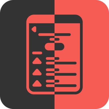 Belge modern simge tasarımının vektör illüstrasyonu