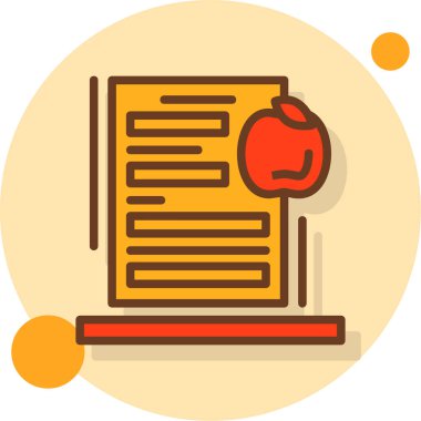 kitap simgesi vektör illüstrasyonu