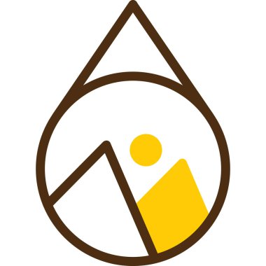 Bir ağacın vektör illüstrasyonu