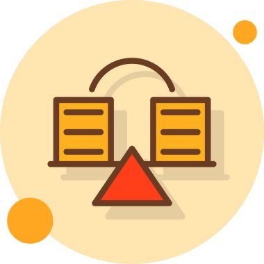 Alışveriş poşeti simgesinin vektör illüstrasyonu