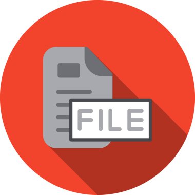 dosya klasör simgesi. vektör çizim.