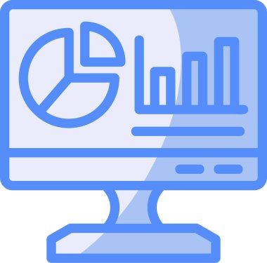 analitik grafik analiz simgesi