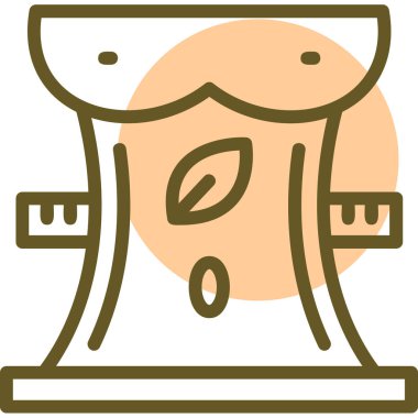 Modern simgenin vektör illüstrasyonu