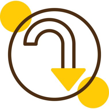 Sarı ve siyah arkaplanın vektör çizimi