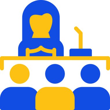 Dizüstü bilgisayarı olan bir kadının vektör çizimi