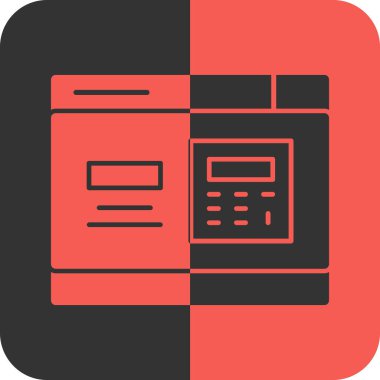 atm simgesi soyut arka grupta izole edildi