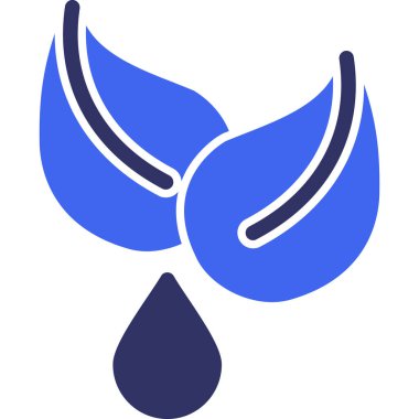 Su damlası. Basit tasarım