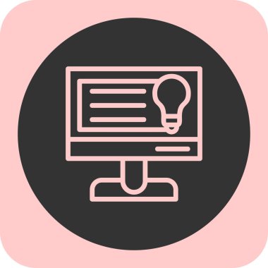 Seo simgesinin vektör illüstrasyonu