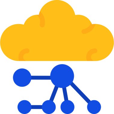 bulut hesaplama ağı simgesi