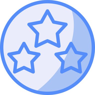 Doldurulmuş yıldız favori simgesi - taslak biçimi