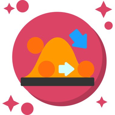 uzay simgesi. Web için basit uzay vektör simgeleri çizimi