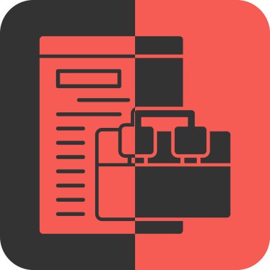 seo modern simgesinin vektör illüstrasyonu