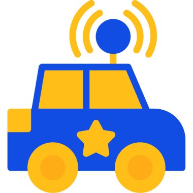 taksi simgesi vektör illüstrasyonu