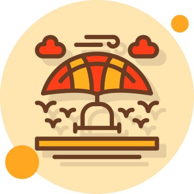 Lunapark eğlence parkı simgesi