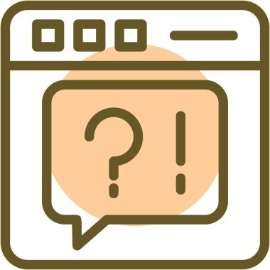 yardım simgesi çizimi