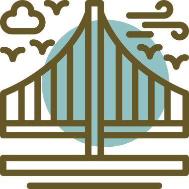 Bir ev simgesinin vektör illüstrasyonu