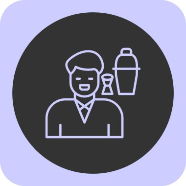 Bir fincan kahveli adam.