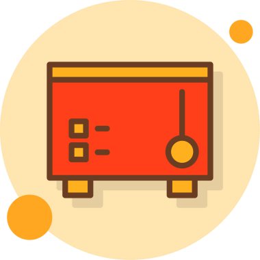 kutu simgesi vektör illüstrasyonu