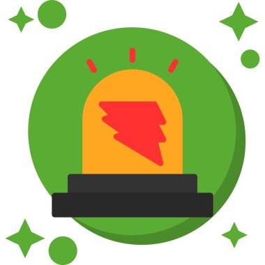 ödül madalyası simgesi düz stil