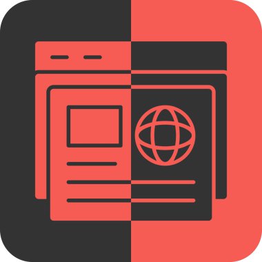 Mutfak simgesinin vektör çizimi