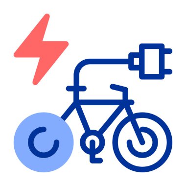 elektrik prizi simgesi. Web için dolgu vektör simgelerinin özet çizimi