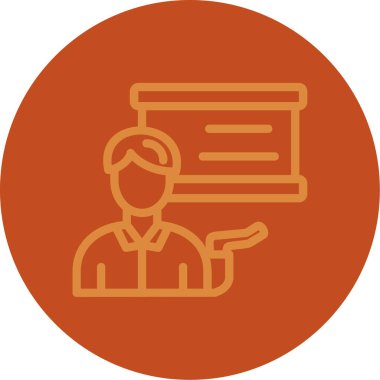 Dizüstü bilgisayarı olan bir adamın vektör çizimi