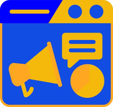 Duyuru hoparlörü simgesi - özet biçimi