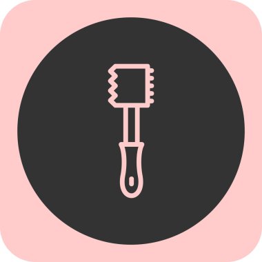 tornavida ikonu vektör çizimi