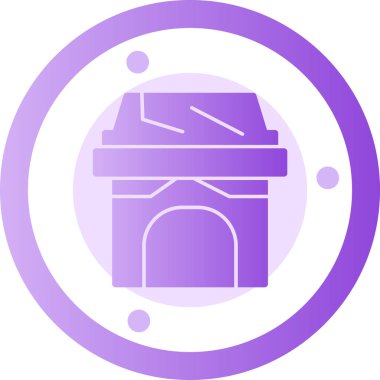 inşa etmenin modern vektör simgesi