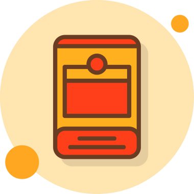 Cep telefonu. Basit tasarım