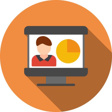 seo modern simgesinin vektör illüstrasyonu