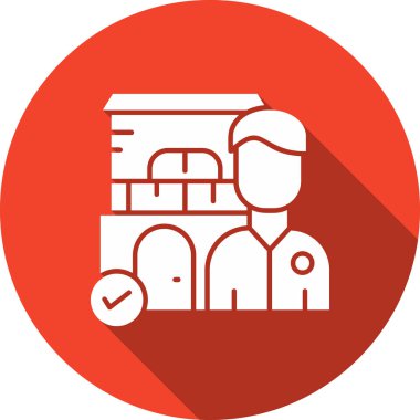 İş adamı. Web simgesi