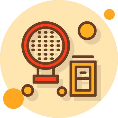 Mutfak aletleri. Basit resimleme