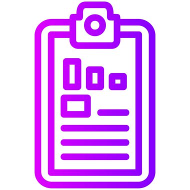 Pano simgesi, vektör illüstrasyonu