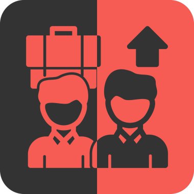 İnsan simgesinin vektör illüstrasyonu