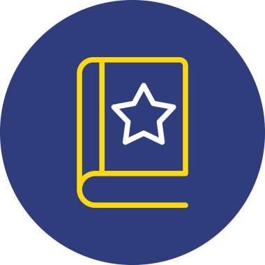 kitap simgesi vektör illüstrasyonu