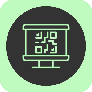 bilgisayar ekranı vektör simgesi