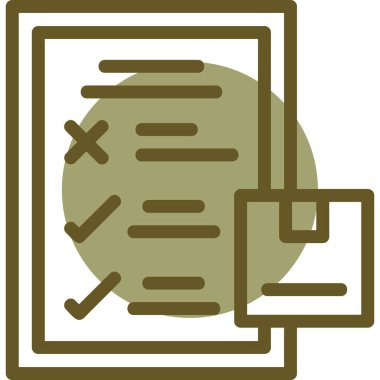 Dosya. Web simgesi basit illüstrasyon