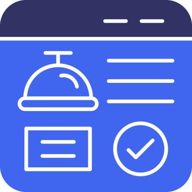 yiyecek simgesi, vektör illüstrasyonu