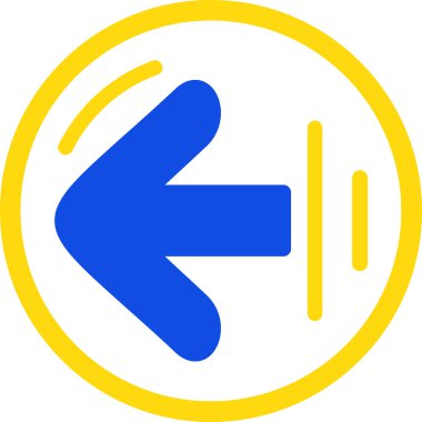 Ok. Web simgesi basit illüstrasyon