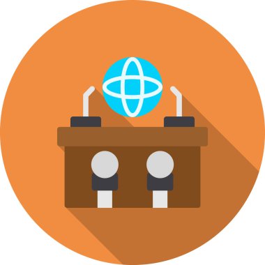 Küresel iş vektör simgesi