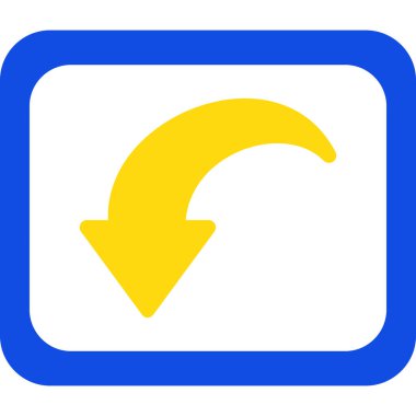 Düz vektör simgesini tazele