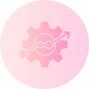 Modern bir simgenin vektör illüstrasyonu