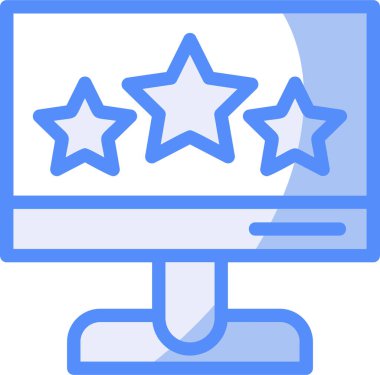 derecelendirme yıldızları simgesi